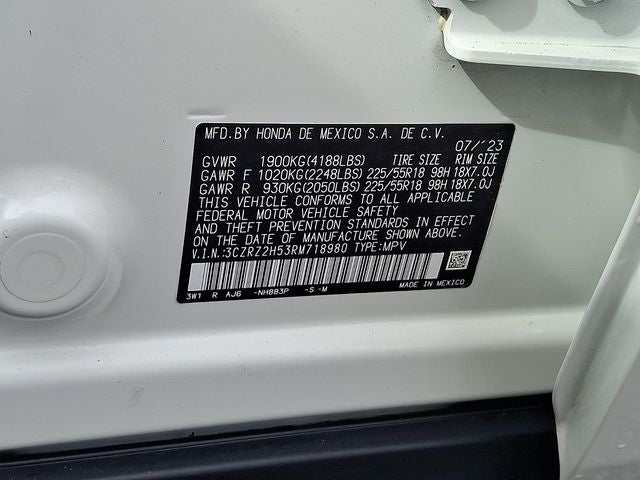 2024 Honda HR-V Sport