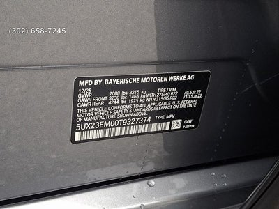 2026 BMW X7 xDrive40i