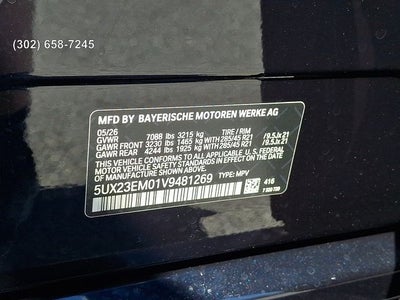 2027 BMW X7 xDrive40i