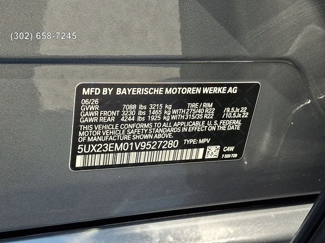 2027 BMW X7 xDrive40i