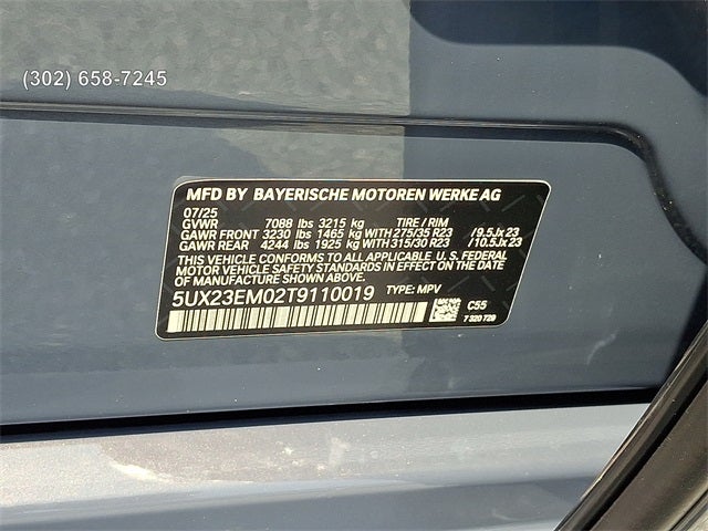 2026 BMW X7 xDrive40i