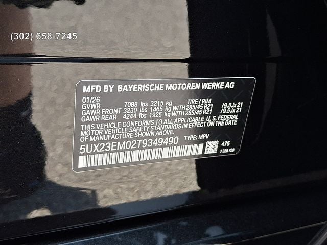 2026 BMW X7 xDrive40i