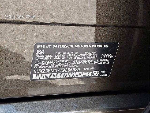 2026 BMW X7 xDrive40i