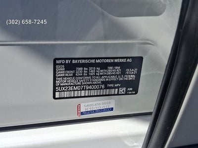 2026 BMW X7 xDrive40i