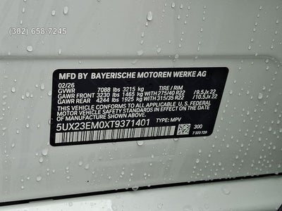 2026 BMW X7 xDrive40i