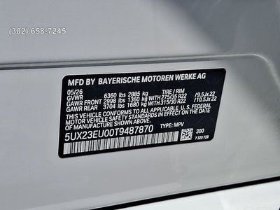 2026 BMW X5 xDrive40i