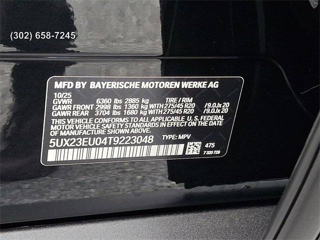 2026 BMW X5 xDrive40i