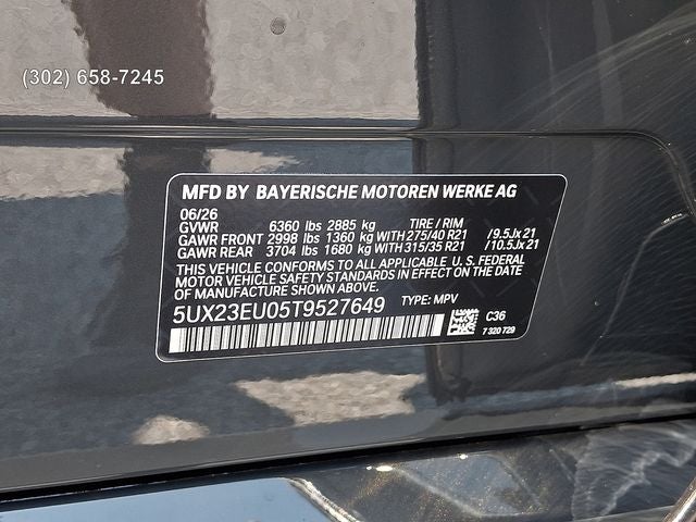 2026 BMW X5 xDrive40i