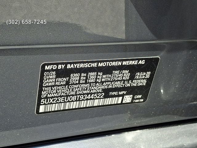 2026 BMW X5 xDrive40i