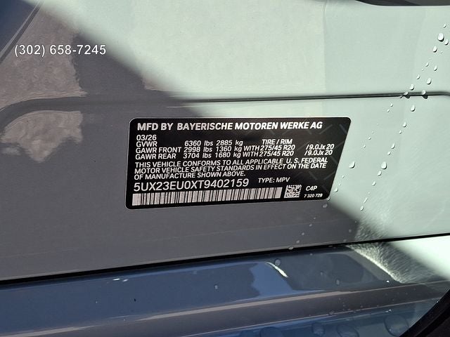 2026 BMW X5 xDrive40i