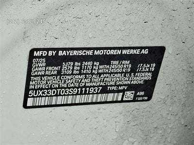 2025 BMW X4 xDrive30i