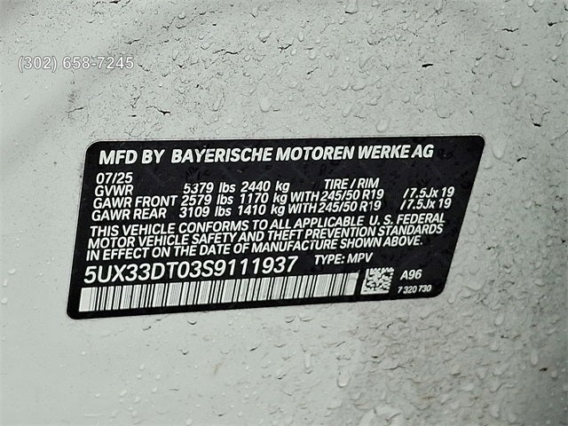 2025 BMW X4 xDrive30i