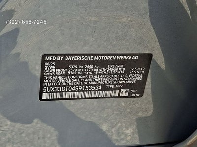 2025 BMW X4 xDrive30i