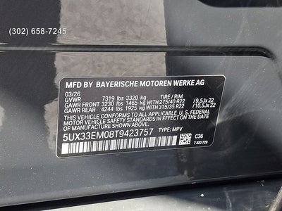 2026 BMW X7 M60i