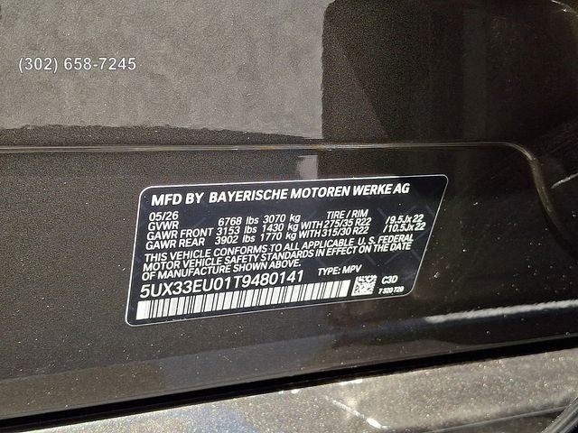 2026 BMW X5 M60i