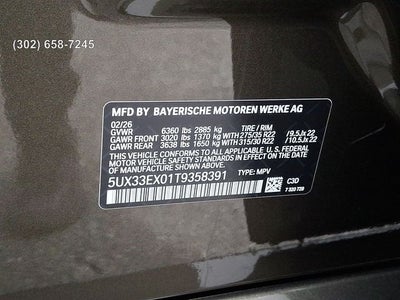 2026 BMW X6 xDrive40i