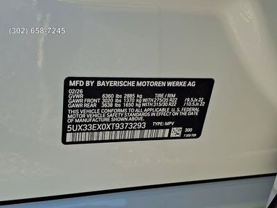 2026 BMW X6 xDrive40i