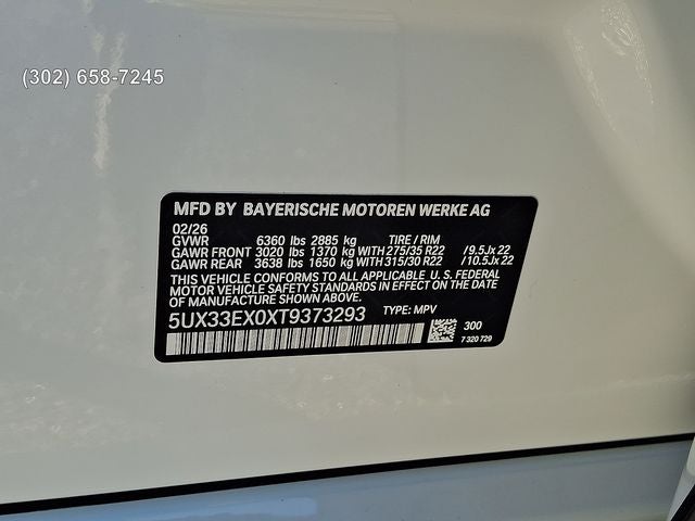 2026 BMW X6 xDrive40i