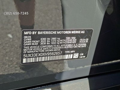 2027 BMW X6 xDrive40i