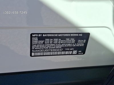 2026 BMW X5 xDrive50e
