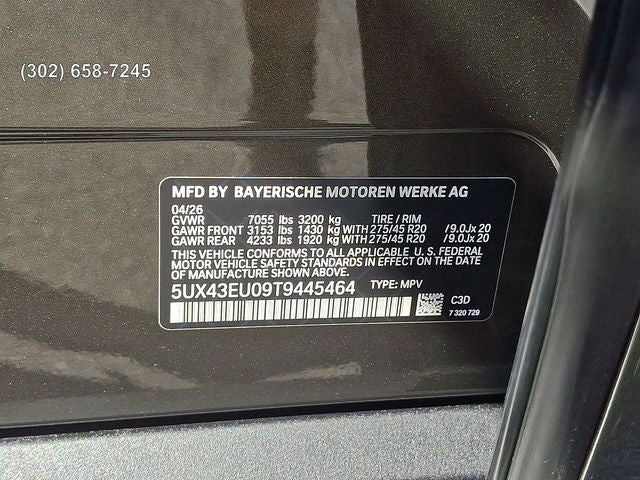 2026 BMW X5 xDrive50e