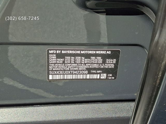 2026 BMW X5 xDrive50e