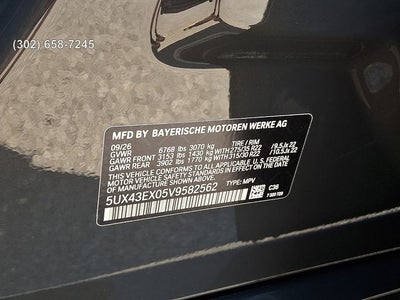 2027 BMW X6 M60i