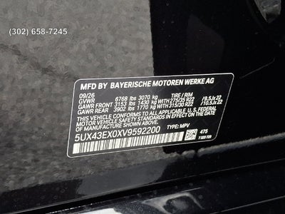 2027 BMW X6 M60i