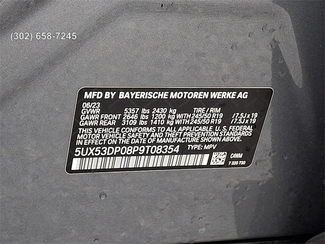 2023 BMW X3 xDrive30i