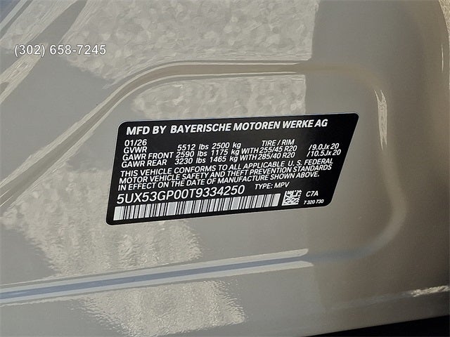 2026 BMW X3 30 xDrive