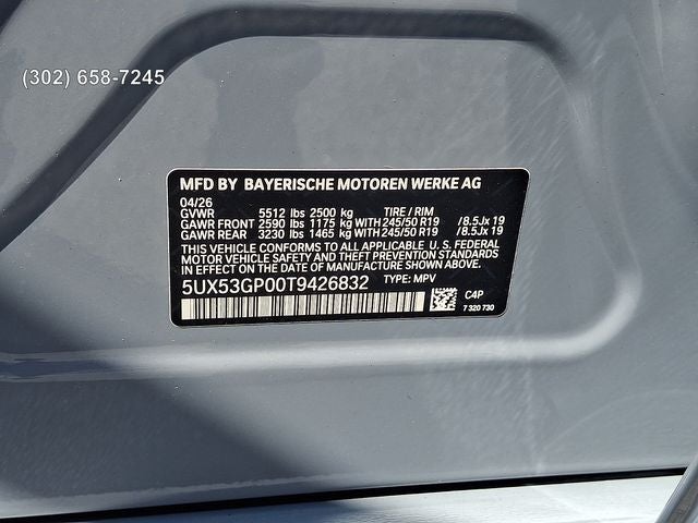 2026 BMW X3 30 xDrive