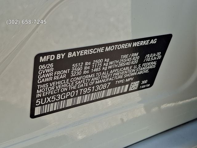 2026 BMW X3 30 xDrive