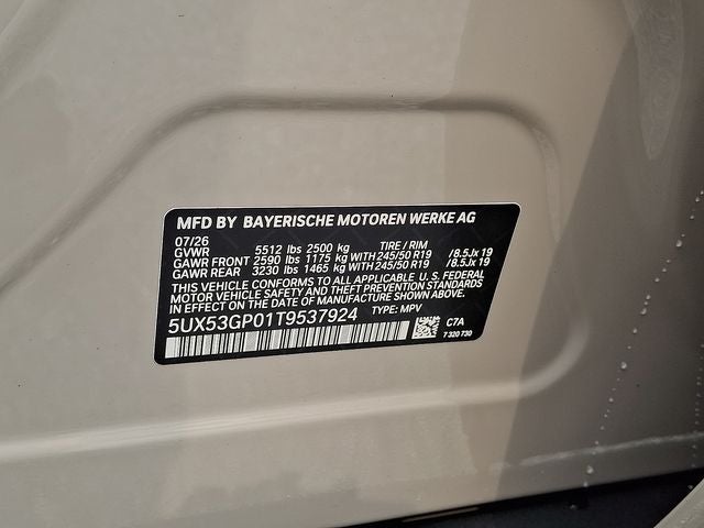 2026 BMW X3 30 xDrive