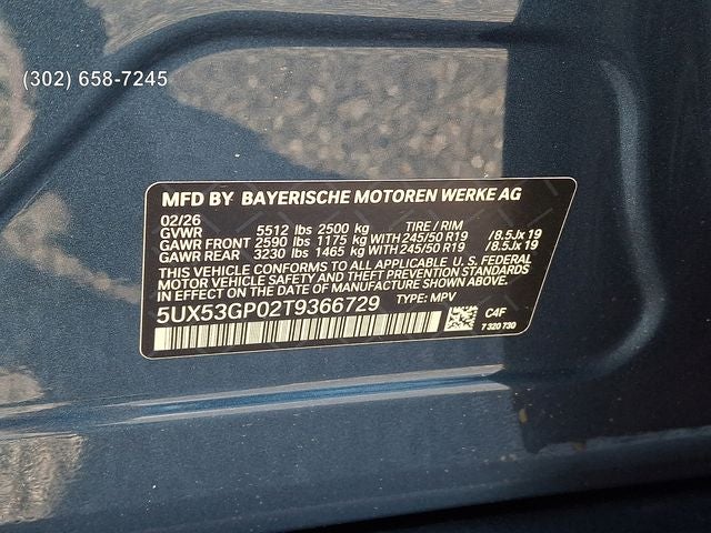 2026 BMW X3 30 xDrive