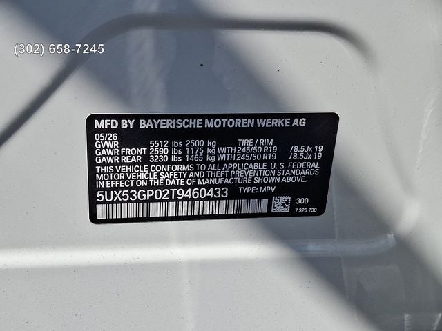 2026 BMW X3 30 xDrive