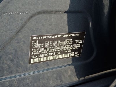 2026 BMW X3 30 xDrive