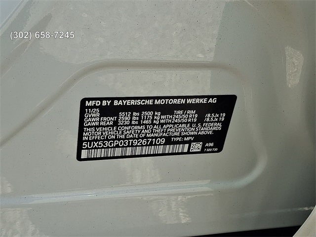 2026 BMW X3 30 xDrive