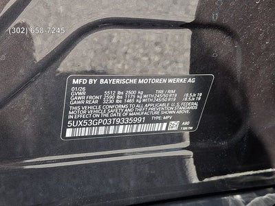 2026 BMW X3 30 xDrive