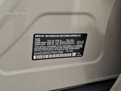 2026 BMW X3 30 xDrive