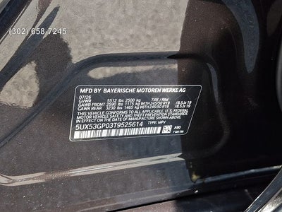 2026 BMW X3 30 xDrive