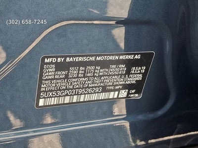 2026 BMW X3 30 xDrive