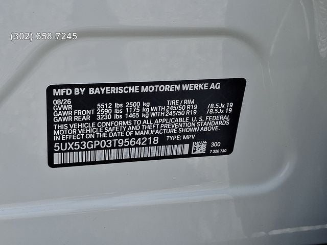 2026 BMW X3 30 xDrive