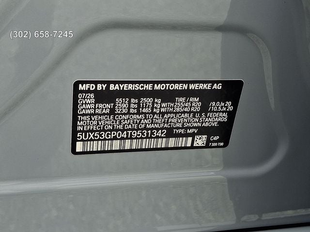 2026 BMW X3 30 xDrive