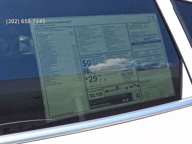 2026 BMW X3 30 xDrive