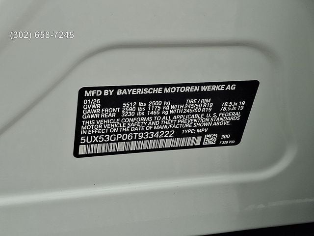 2026 BMW X3 30 xDrive