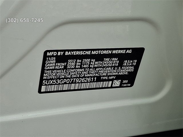 2026 BMW X3 30 xDrive