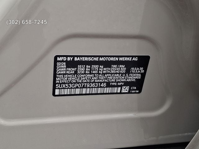 2026 BMW X3 30 xDrive