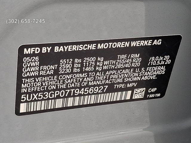 2026 BMW X3 30 xDrive