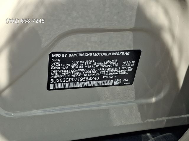 2026 BMW X3 30 xDrive