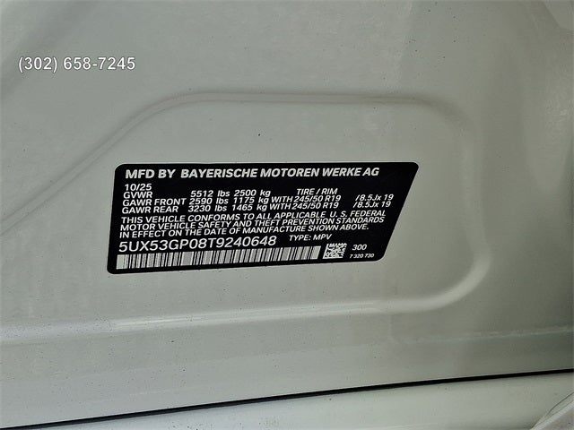 2026 BMW X3 30 xDrive